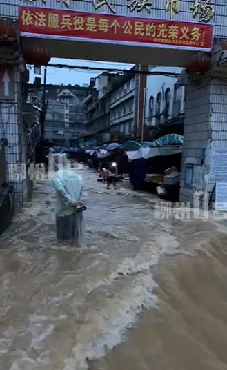  洪水|柳州这些县份遭遇洪水，滴滴打船出动！河水漫上金沙角亲水平台……