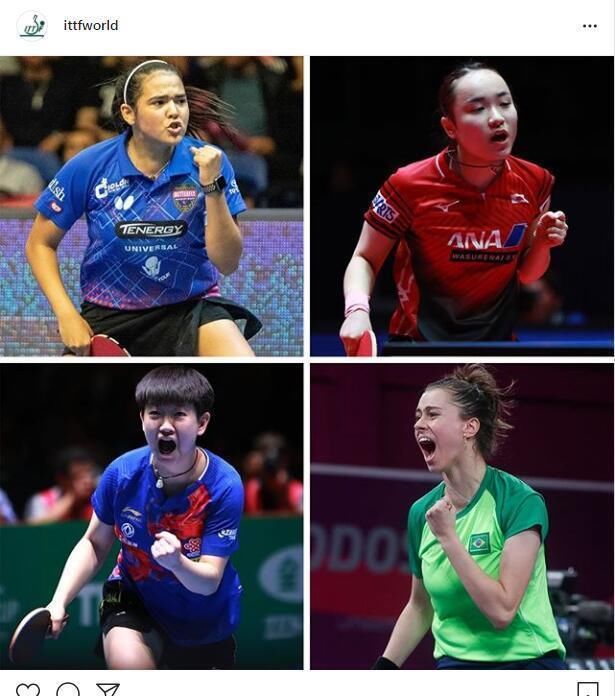 伊藤美诚|国际乒联提到四大名将！国乒女队仅孙颖莎入围，伊藤美诚榜上有名
