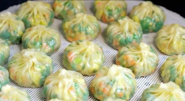  省力|饺子皮做包子，不揉面不发面，节约时间还省力，皮薄筋道馅料足