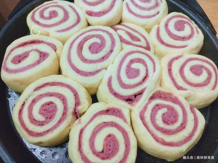 紫薯脆底花卷|我家主食换着花样做,家人都爱吃,酥脆又暄软,好看更好吃