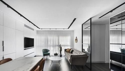  撞色|头一次见如此吸睛的撞色设计，极简空间+亮色单品，高级感爆棚