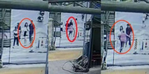  女子|女子好心扶起不慎摔倒老人后却被气得直哭