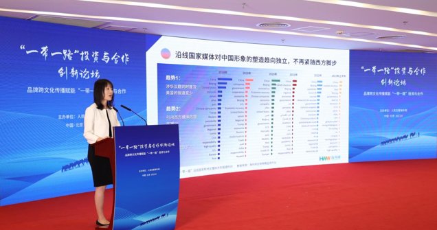 《“一带一路”中国国家形象传播调查报告》发布