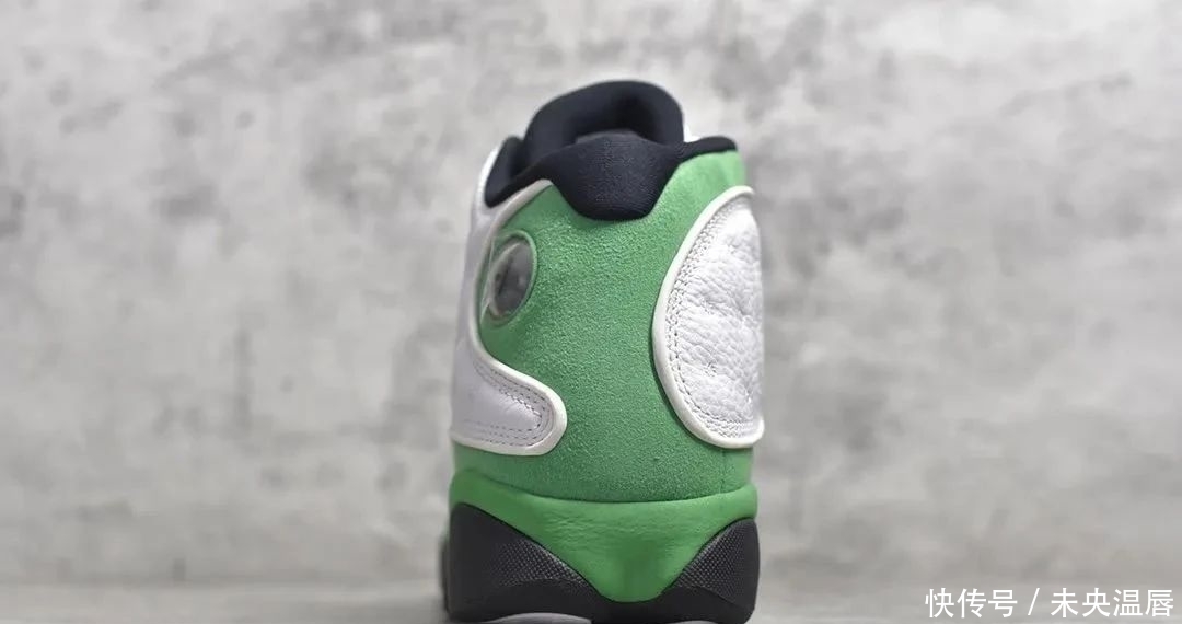 测评|一款酷似雷·阿伦 PE 的配色!AJ13幸运绿开箱测评