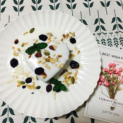 燕麦|紫薯泥酸奶燕麦塔