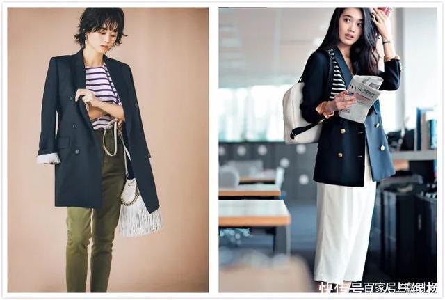 造型|一穿条纹就撞衫简约百搭包揽各种造型!