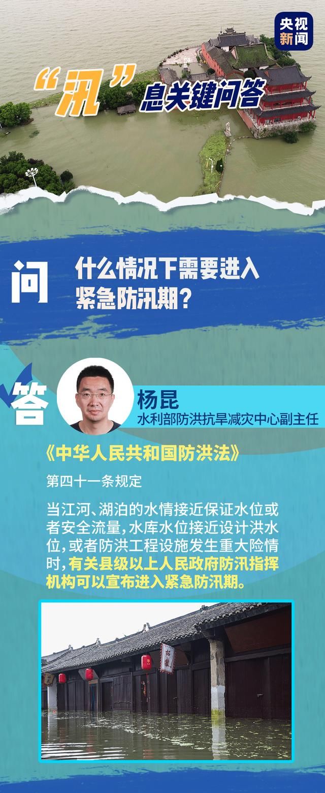 分洪|巢湖流域第三次万亩大圩分洪！紧急防汛期意味着什么