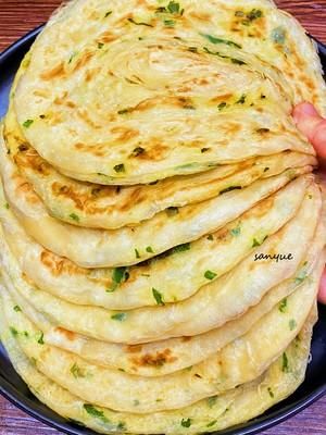  视频|半发面家常葱油饼 凉了不硬 做法简单 附细节视频详解