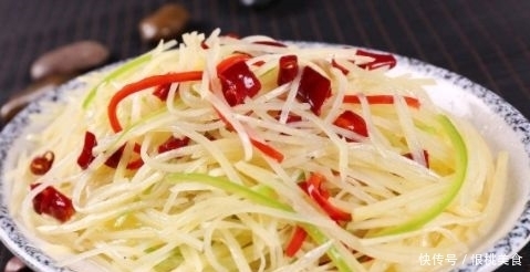 知识|酸辣土豆丝掌握这个技巧,香辣酸爽还开胃,下酒又下饭,涨知识了