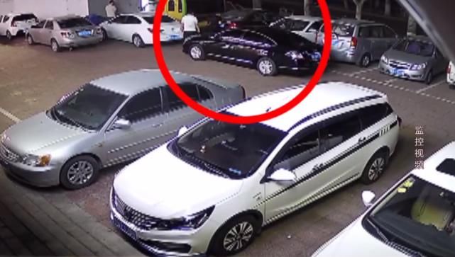  监控|车子好好停车位，第二天却莫名撞树上，看完监控：这是喝了多少？