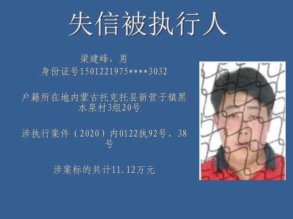 公布|快看！又一批失信被执行人名单公布