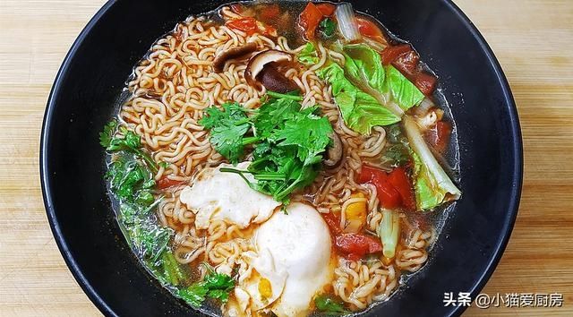 西红柿|方便面这样做才好吃,孩子点名这么做,营养健康有味道,好吃不腻