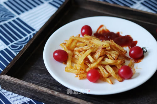  炸锅|椒盐薯条（空气炸锅版）