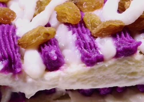 山药|分享一款紫薯山药千层糕,简单的烹饪,营养又香甜,孩子特喜欢