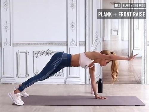 与核心肌群|健美女神亲授，10分钟练出完美背肌曲线