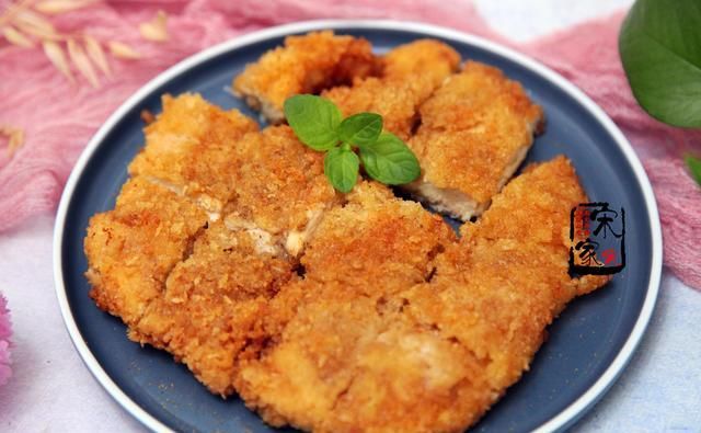 美味|外面卖14元1份的大鸡排,在家做成本5元,量大又美味,好吃