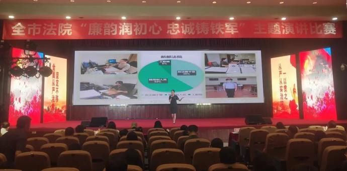 喜报|喜报|新都法院在成都法院主题演讲比赛中荣获二等奖