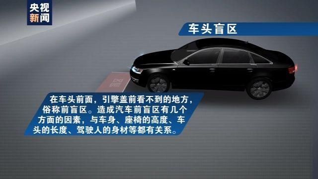 看不到|一辆行驶的轿车有几个盲区你知道吗?看完就懂了