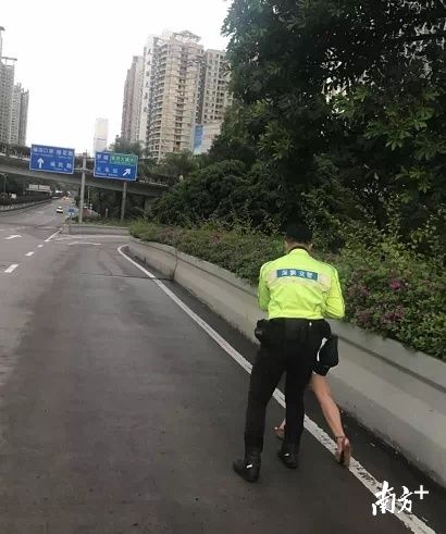 摇摇晃晃|醉酒女子摇摇晃晃，竟在机动车道逆行！见到这种情况，赶紧报警