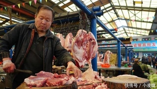 师傅|卖肉师傅: 猪身上的这块肉最补钙, 我舍不得卖, 都留给家人炖汤了