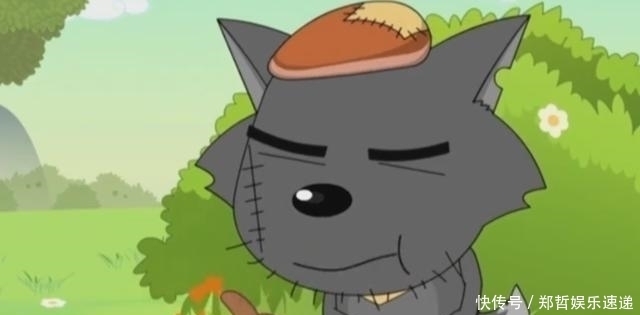 灰灰|喜羊羊与灰太狼:被小灰灰逼到崩溃的灰太狼,吃火腿都得躲起来