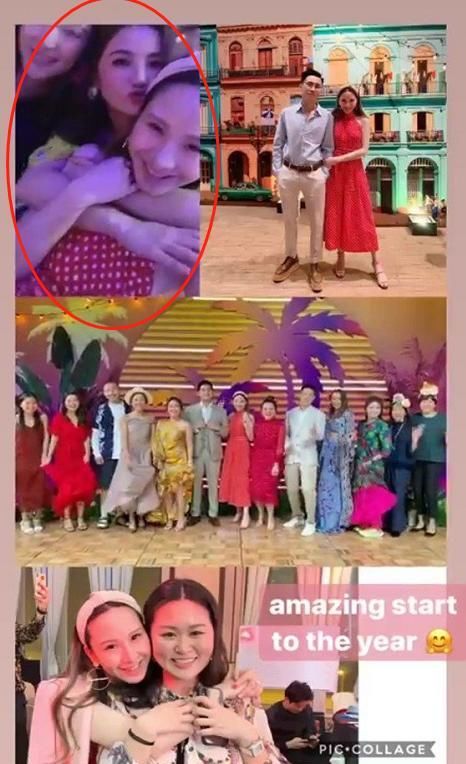 未来|蔡卓妍疑似好事将近，为未来小姑子庆生献吻，两人关系好到像闺蜜