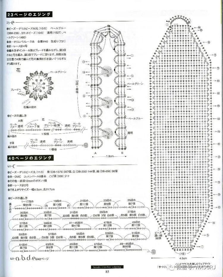  蕾丝|蕾丝钩针编织的精致小巧花边，钩织布相结合很相配
