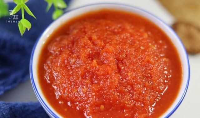  在家|在家自制番茄酱，成本不到5块钱，能做一大碗，香甜好吃无添加