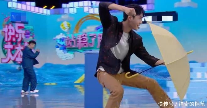 张天爱|《快乐大本营》聪明小机灵,人狠话不多,就是王一博!