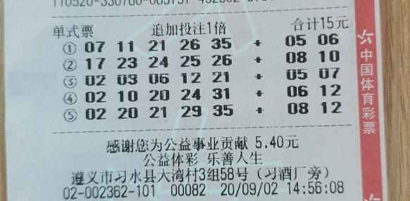 大乐透|9月开门红 大乐透头奖降临遵义 奖金1800万元