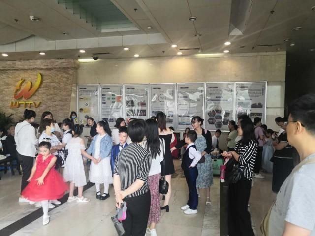  渭南广播电|少儿才艺云展播录制现场童星闪闪