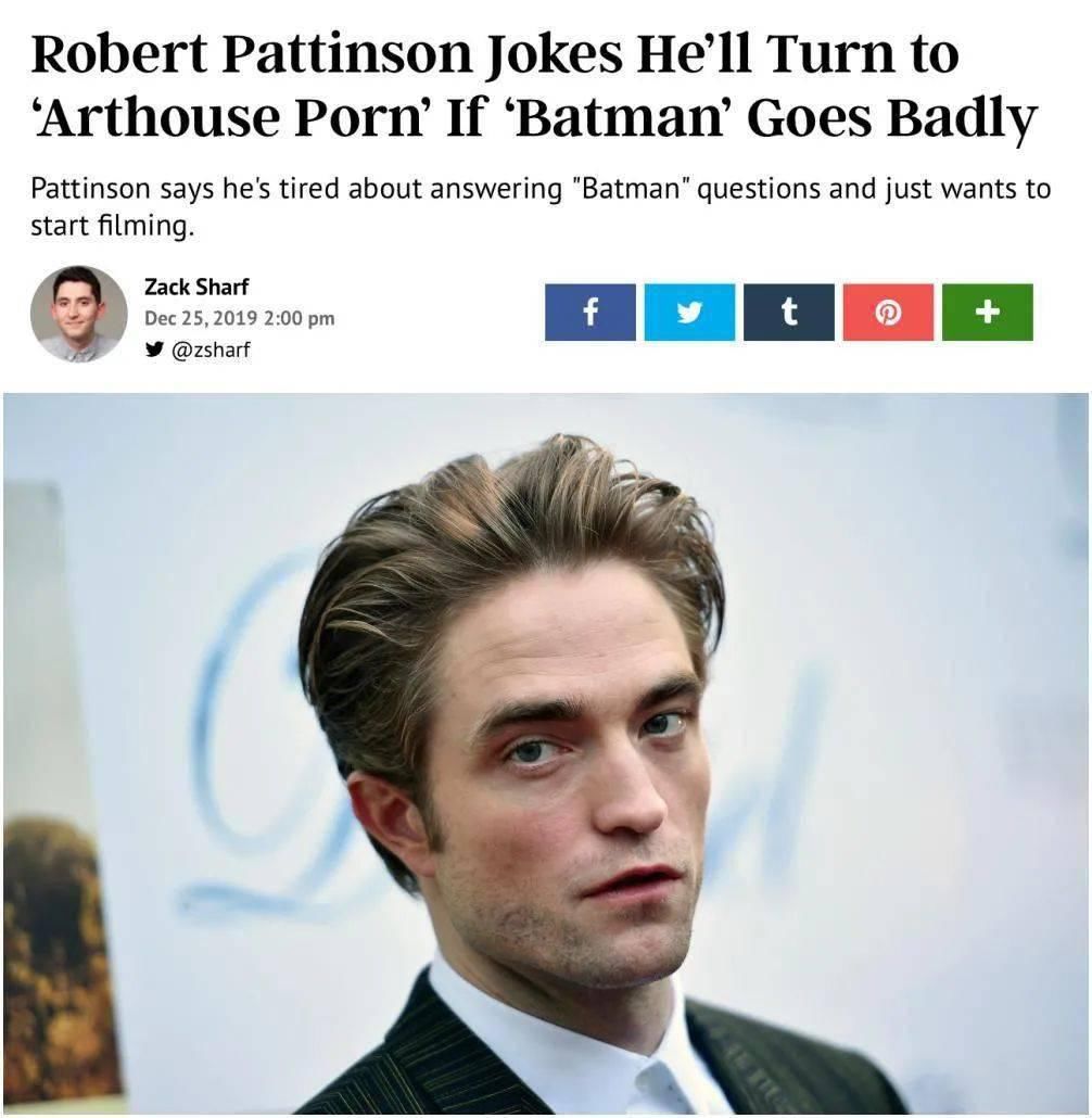  信条|《信条》来了！从暮光男到新蝙蝠侠，34岁罗伯特·帕丁森能翻身吗