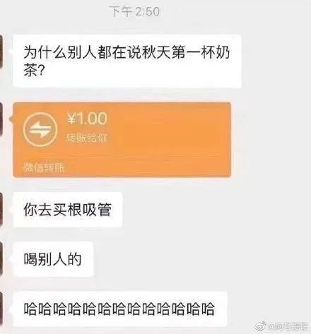 刷屏|秋天的第一杯奶茶梗,为什么突然刷屏!