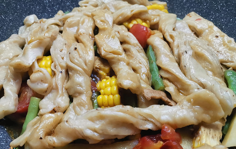  卷子|三伏天烙饼吃腻了，教你老北京特色粘卷子，有菜有饭有营养，真香