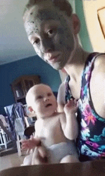  烧伤|搞笑GIF：面对烧伤的他，