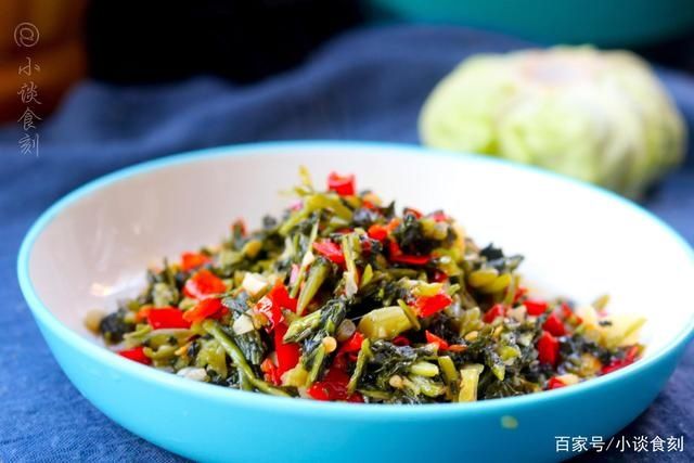 下饭|此菜1元1斤没人买,腌制后价格贵3倍,开胃下饭,放半年也不坏