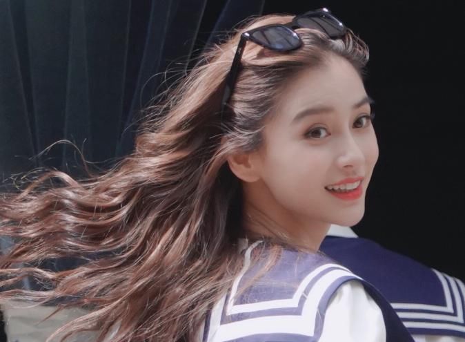  生图|《跑男》现场路透照，杨颖少女感满满，再一次被蔡徐坤迷住