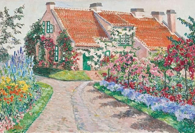  韦特|比利时女画家安娜·韦特的印象油画