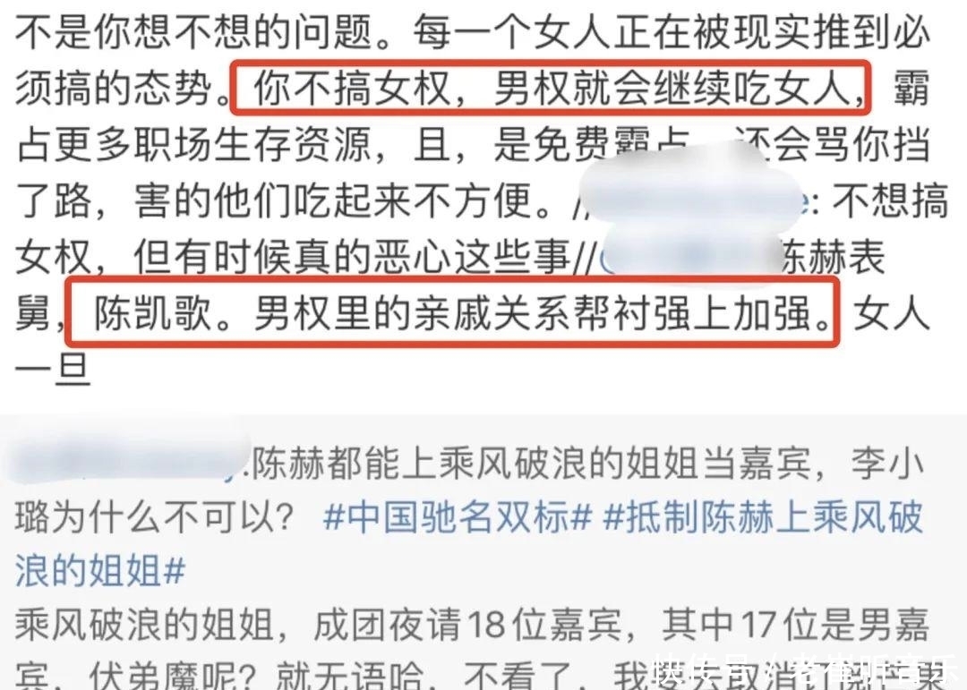 浪姐|陈赫当《浪姐》嘉宾遭抵制,被批违背节目宗旨,网友替李小璐不值