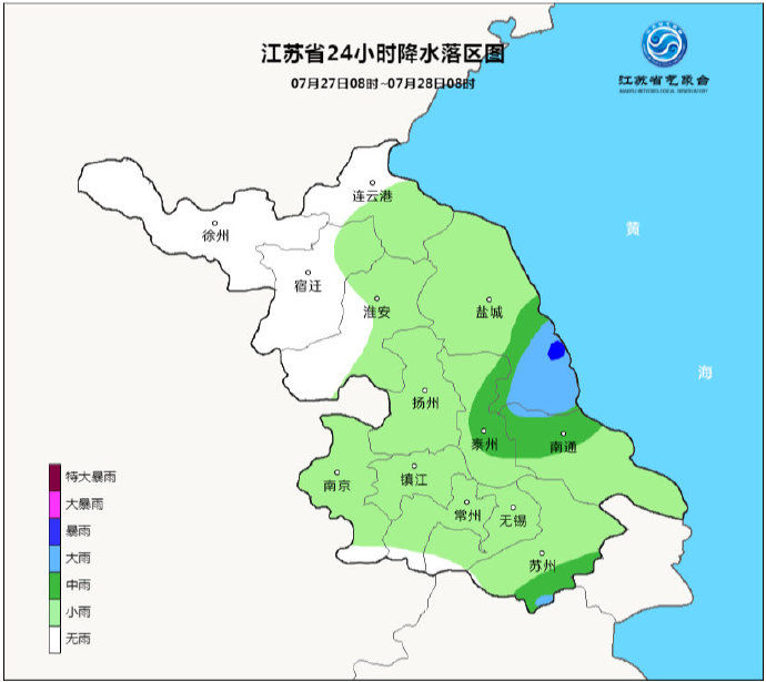 过程|江苏省26—27日有一次较明显降水过程