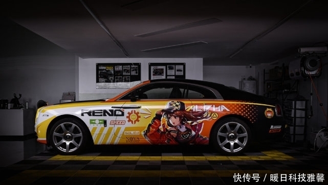 改造|硬核玩家将劳斯莱斯改造成“痛车”,真是高成本的二次元