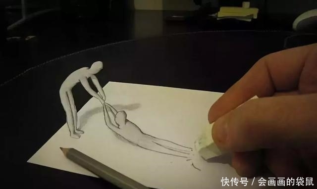 神笔|这是我见过最牛的3D画!简直就是神笔马良……
