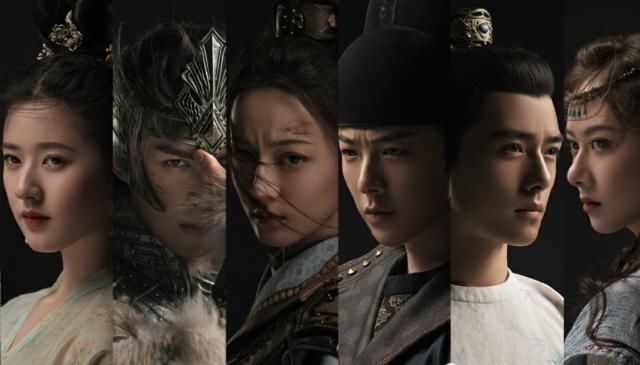  造型|《长歌行》杀青，迪丽热巴造型又美又飒，女二甜美可爱！