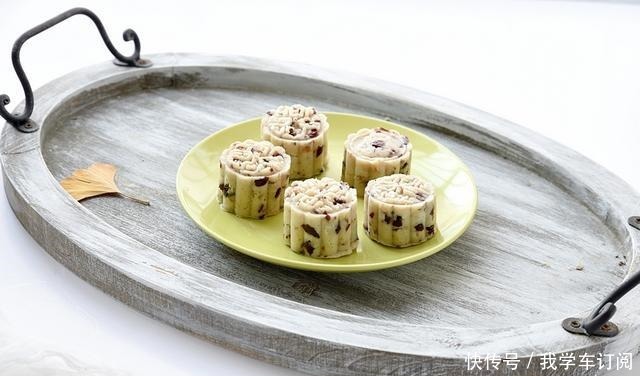 蔓越莓|山药蒸着吃没味道用它做个小点心,春天多吃点,味道酸甜又香软