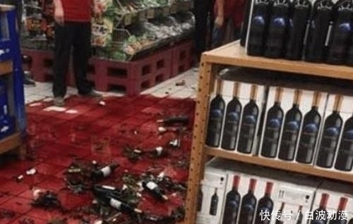  红酒|小女孩不慎打碎超市红酒，服务员要求赔偿三千，老板看到监控泪目
