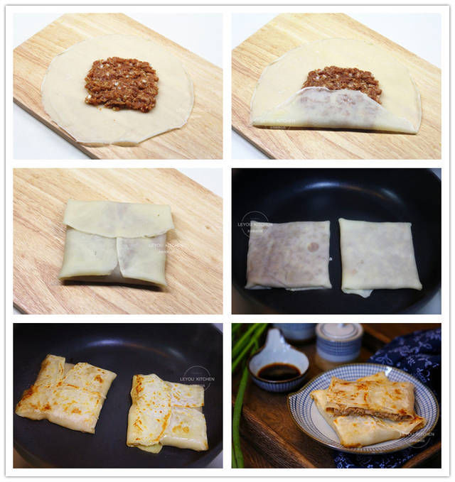 不用|不用和面,一样在家做馅饼,做好的饼,放凉后饼皮也不硬