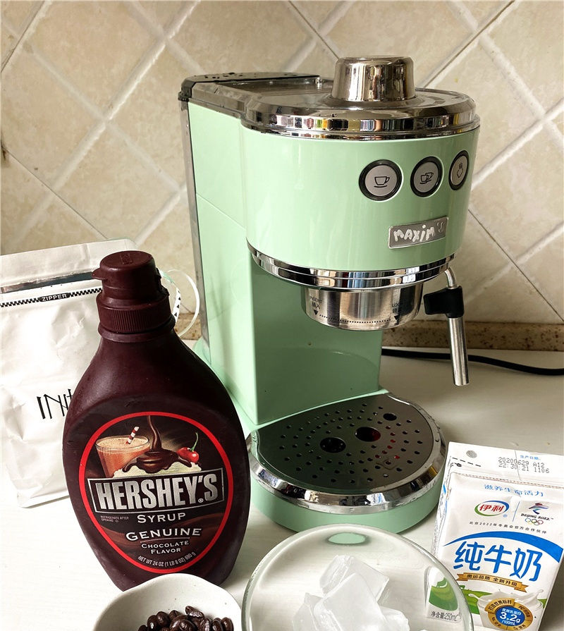 浓缩咖啡|盛夏,最适合喝的冰摩卡咖啡,在家轻松做,提神冰爽,家人喝不够