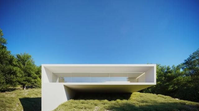  太美|太美了，白色极简主义别墅