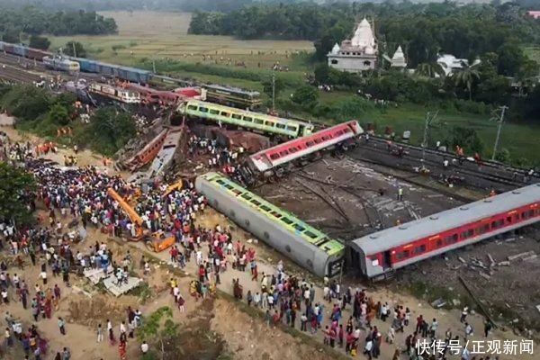 印度列车相撞已致300多人死亡！细数世界上最致命的几次列车事故