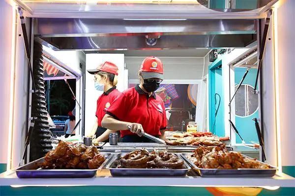 一条街|入夜后!宝坻夜市真的太热闹了!吃货快来!宝坻最香的一条街来了!